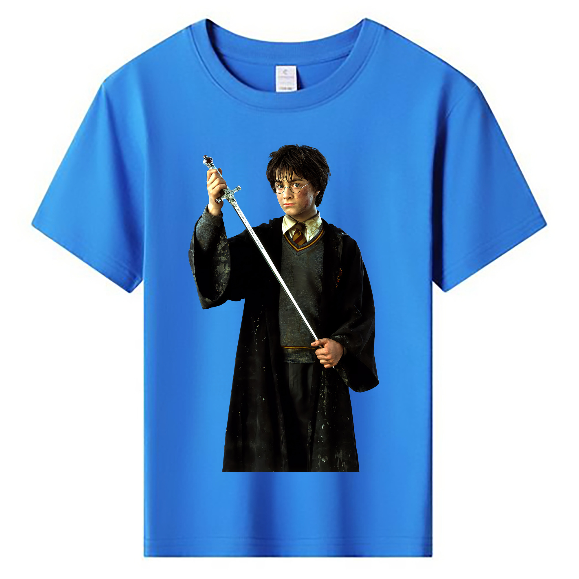 （画像用） Harry Potter ハリー・ポッターシリーズ 綿100％キッズTシャツ（フロントプリント）